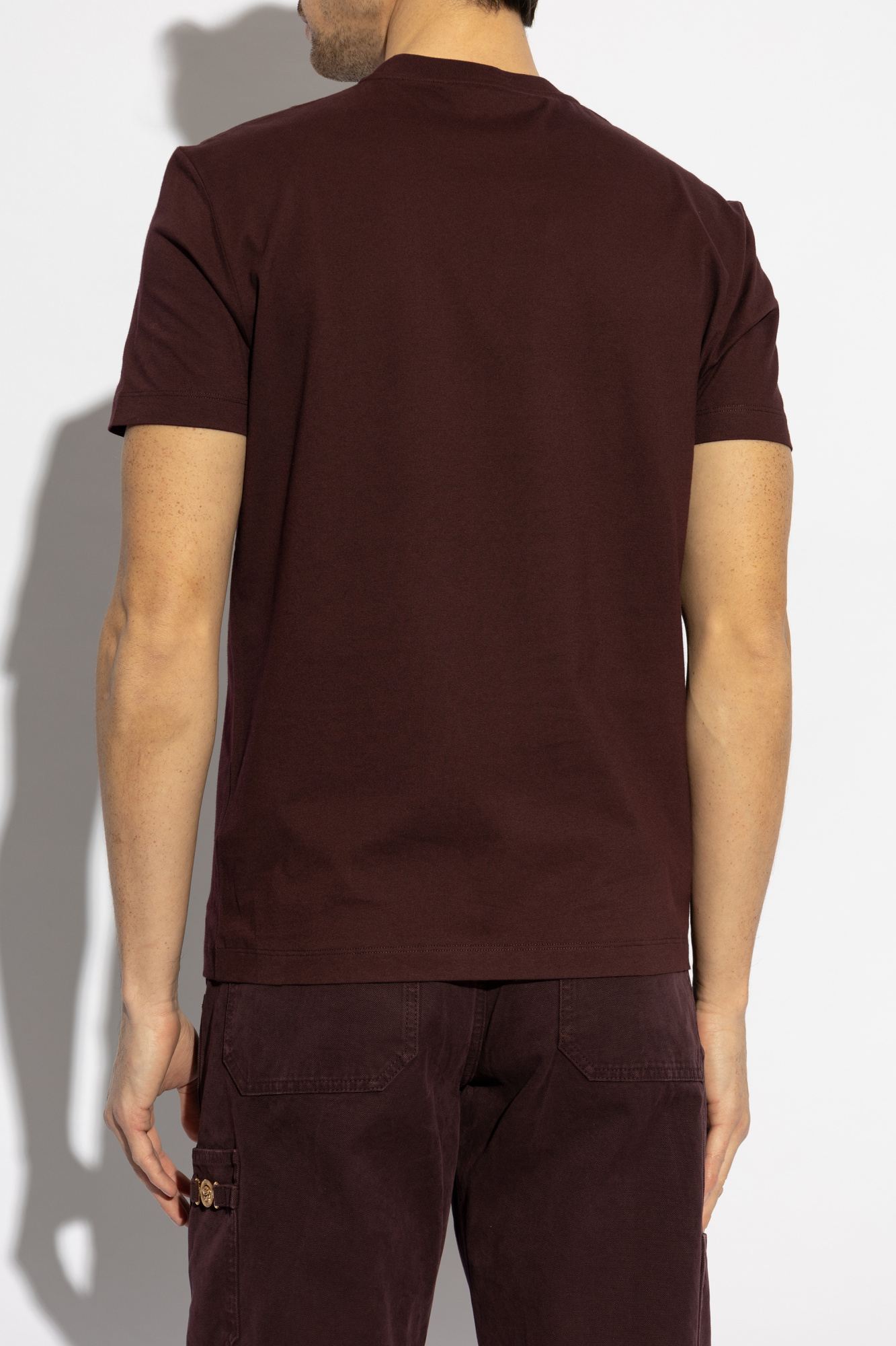 Versace T-shirt with printed logo | Men's Clothing | Vitkac